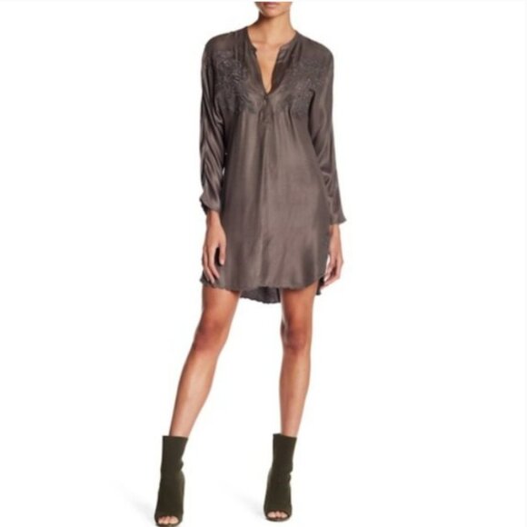 Zadig & Voltaire Dresses & Skirts - 🤍🖤🤍Zadig & Voltaire Rine Deluxe Embroidered tunic dress size small